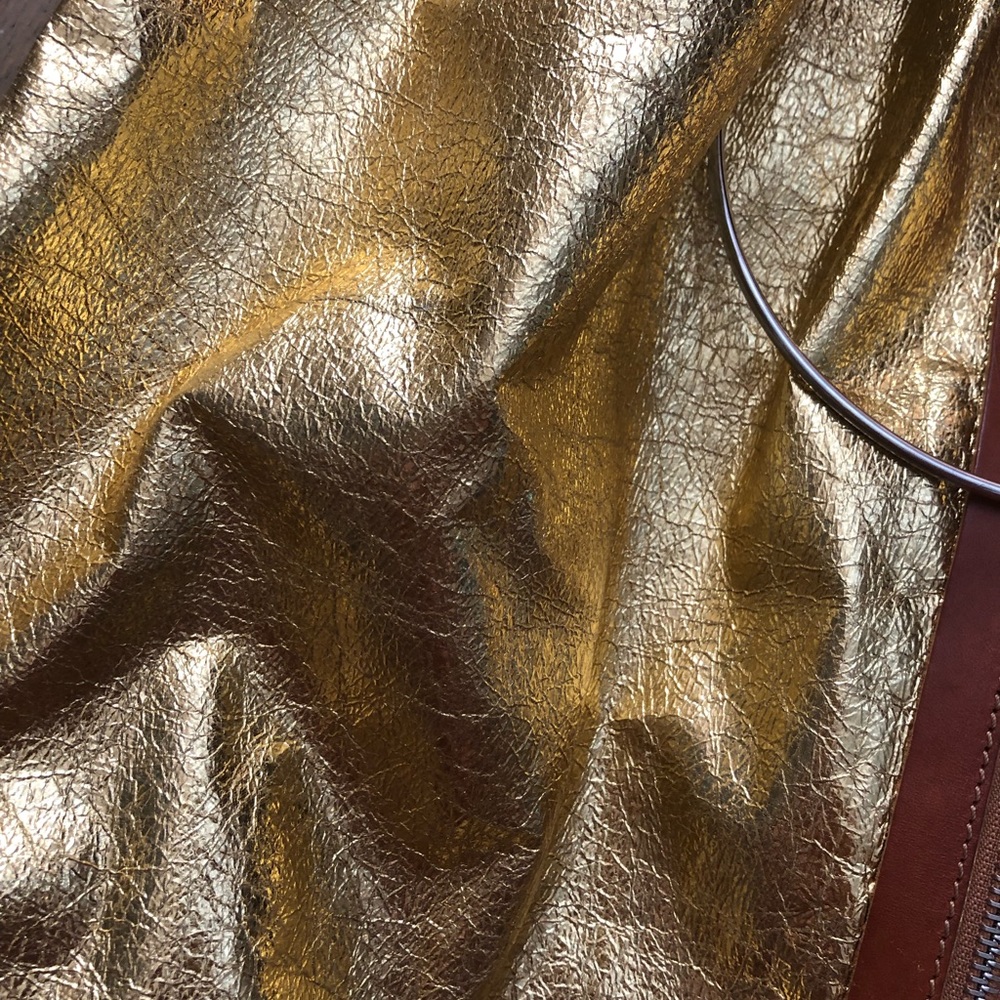 Backpack in gold - Picture 4 of 4